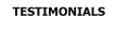 TESTIMONIALS