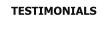 TESTIMONIALS